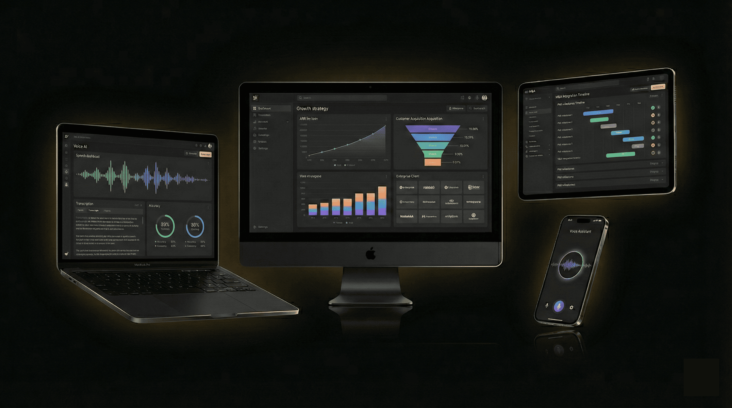音声認識AIプロダクト支援